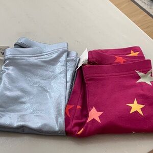 Crewcuts Pink, Blue, and Magenta Kids Leggings